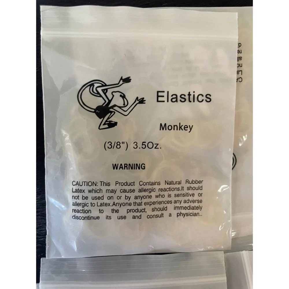 Orthodontic‎ Dental Elastics Braces Rubber Bands Monkey 3/8